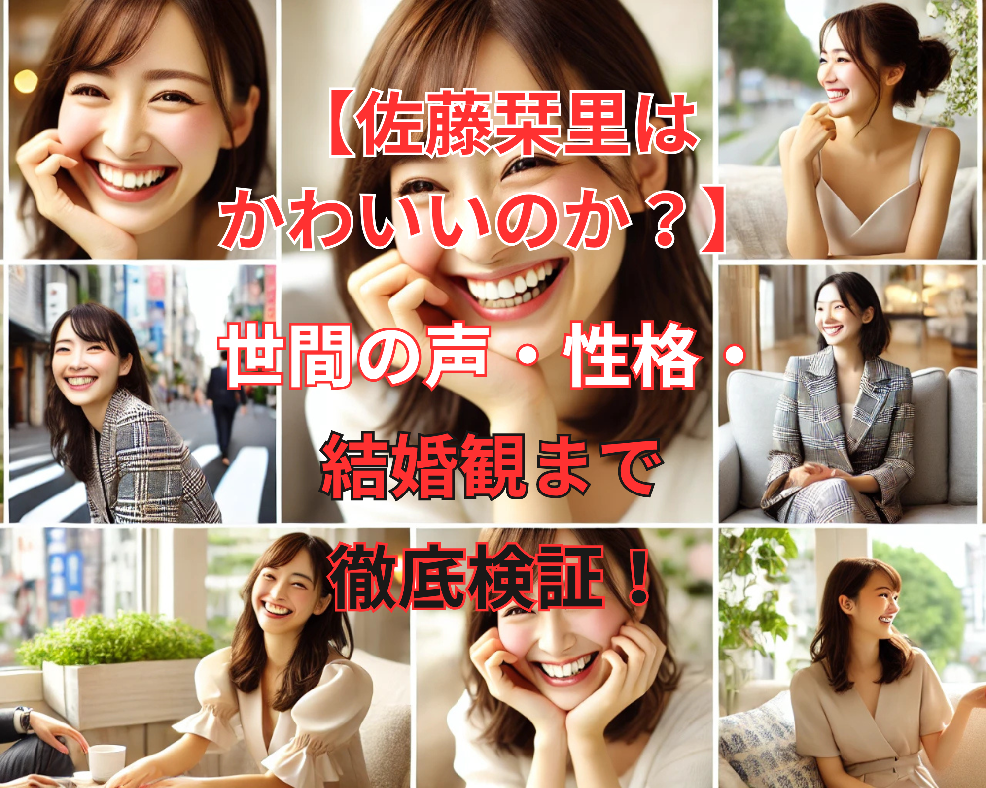 佐藤栞里 かわいいのか