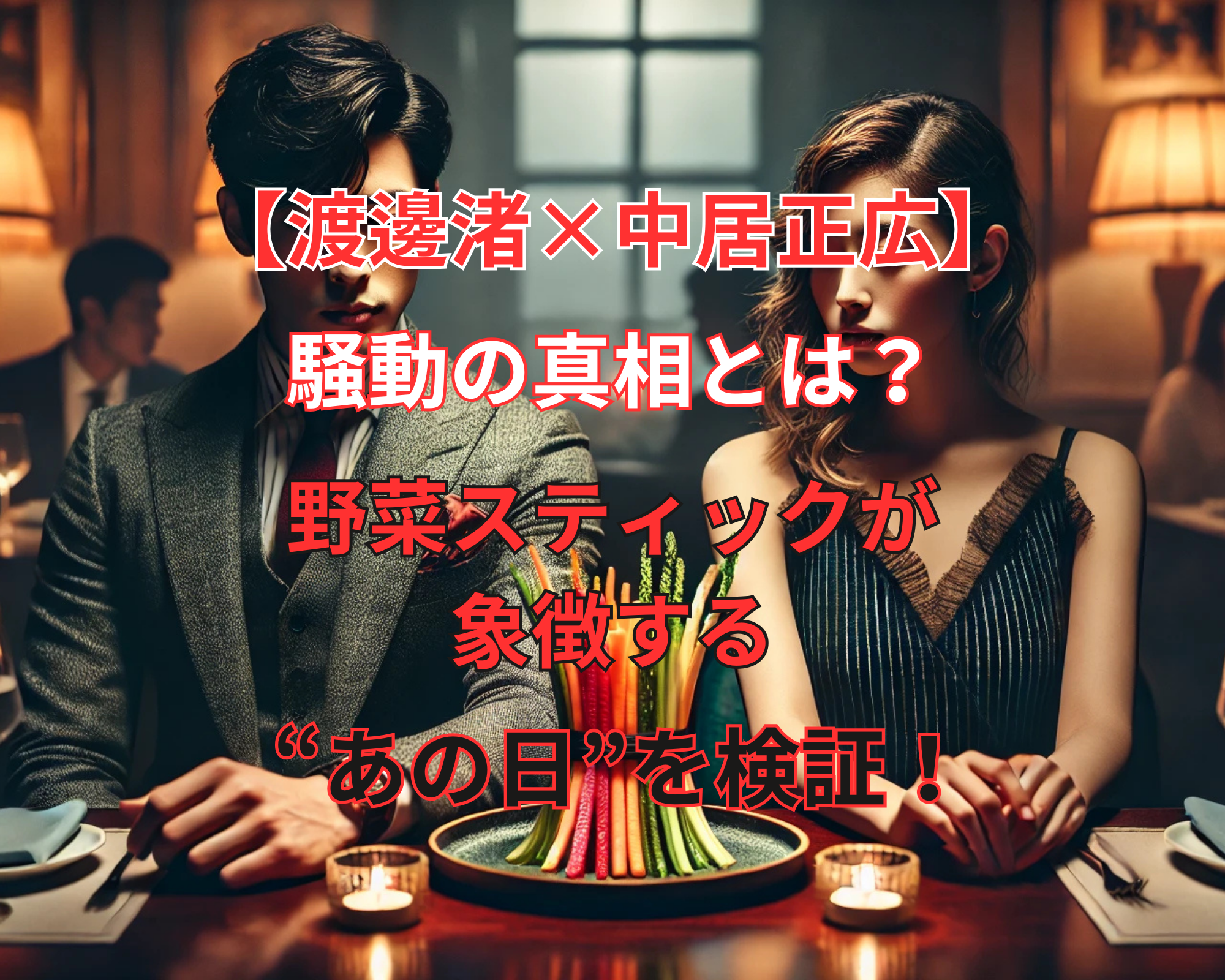 渡邊渚 中居正広