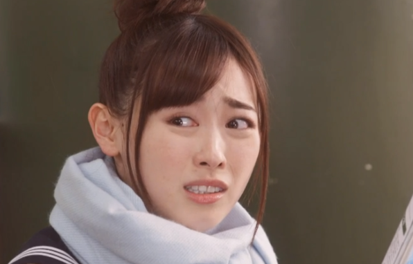 福原遥 変顔