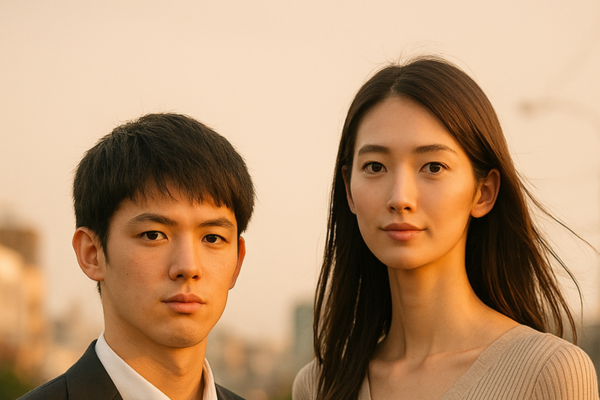 高身長 女性 2ショット