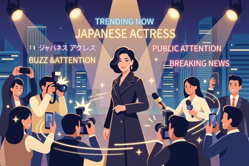 満島ひかりの結婚が話題になっている様子を表現したイメージ画像