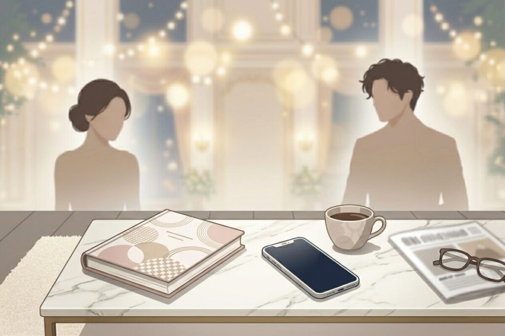 白石聖と片寄涼太の熱愛説を整理してまとめるイメージのブログ用画像